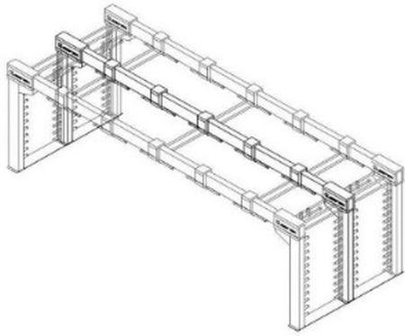 Функциональная стойка Queenax 900 x 285 x 325 см